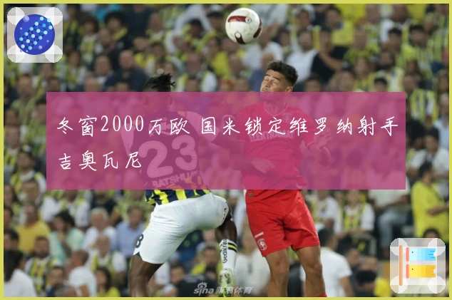 冬窗2000万欧 国米锁定维罗纳射手吉奥瓦尼